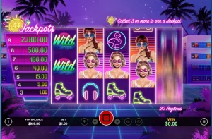 Miami Jackpots slot gameplay