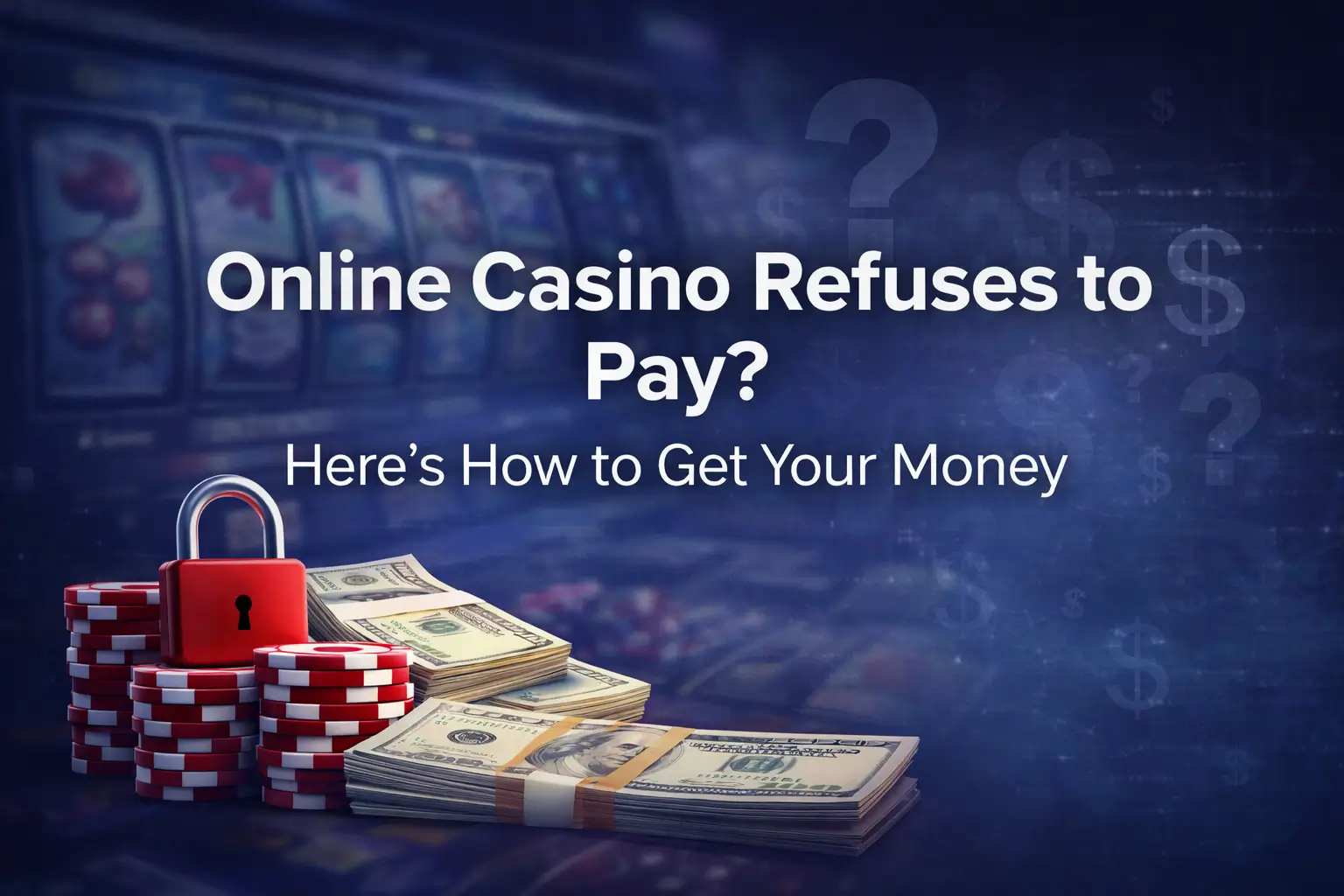 online casino refuses to pay