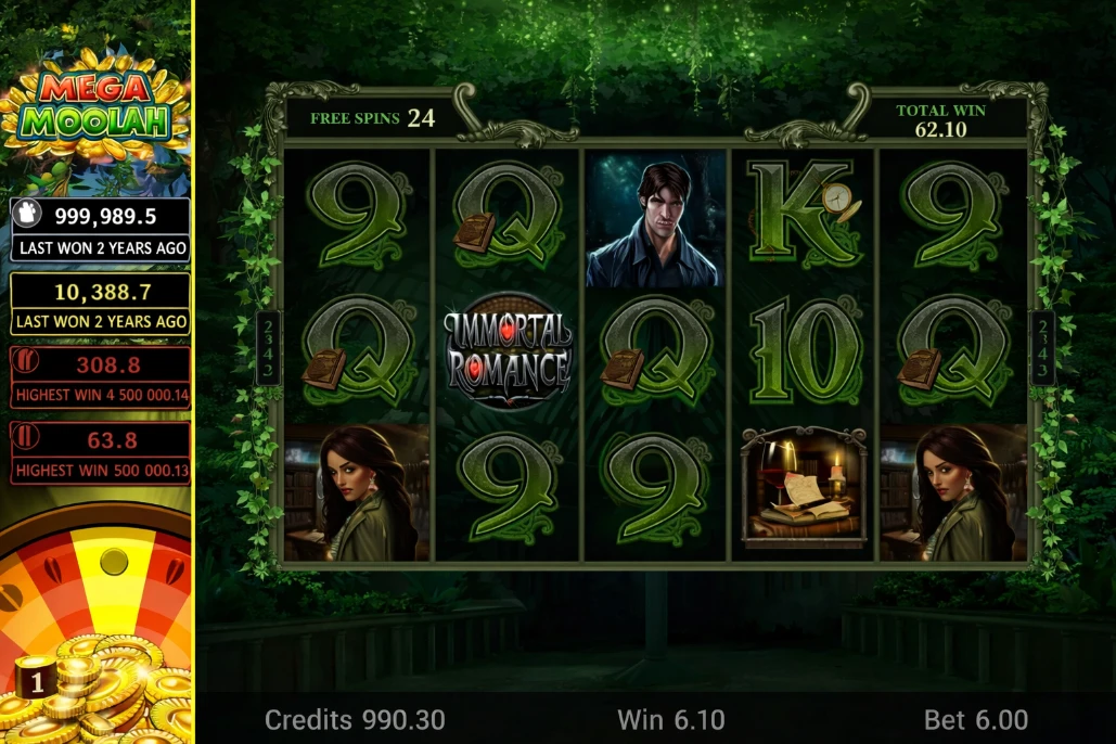 immortal romance mega moolah