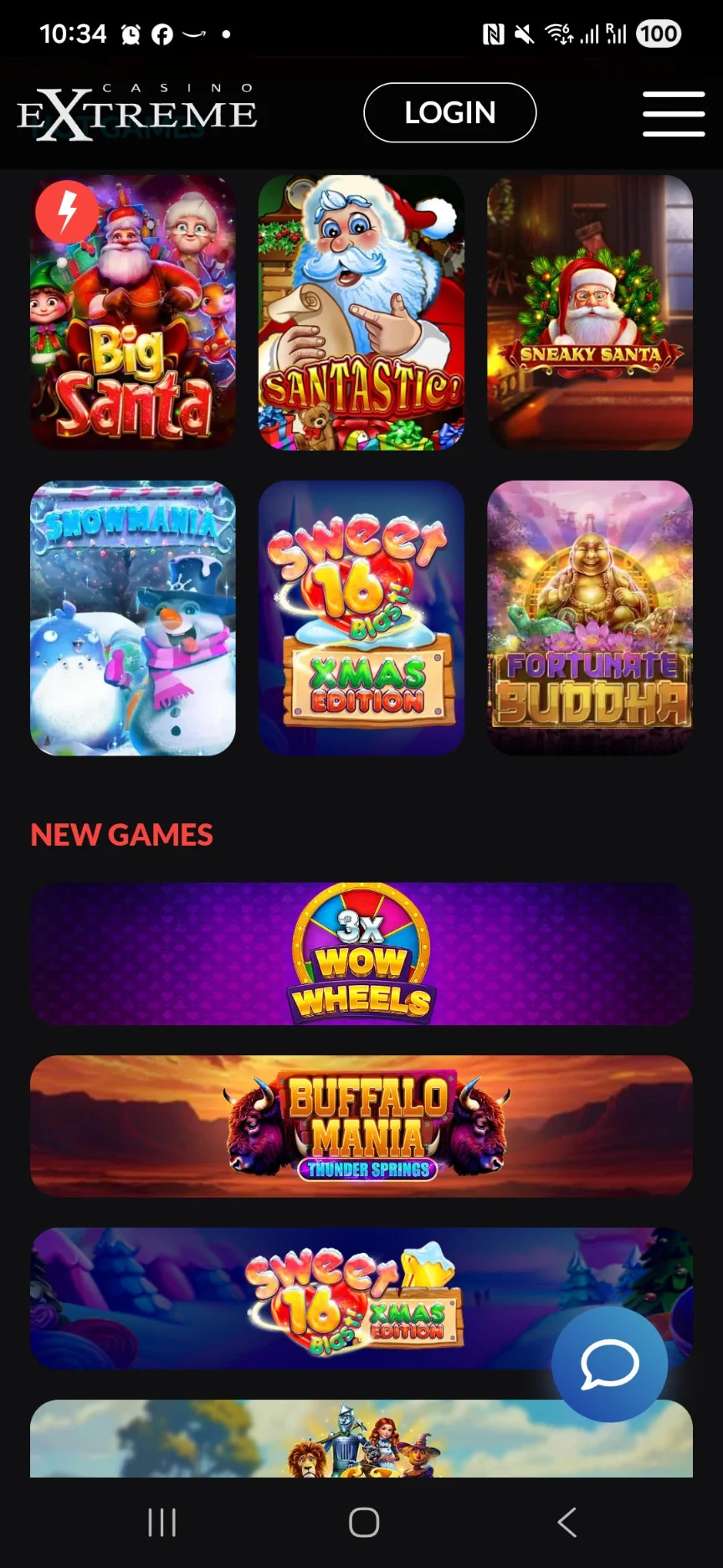 Casino Extreme Mobile Interface 2026