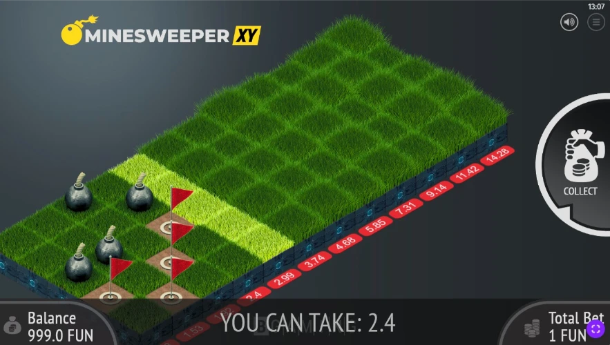 minesweeper xy bgaming