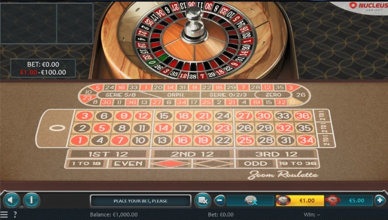 zoom roulette nucleus