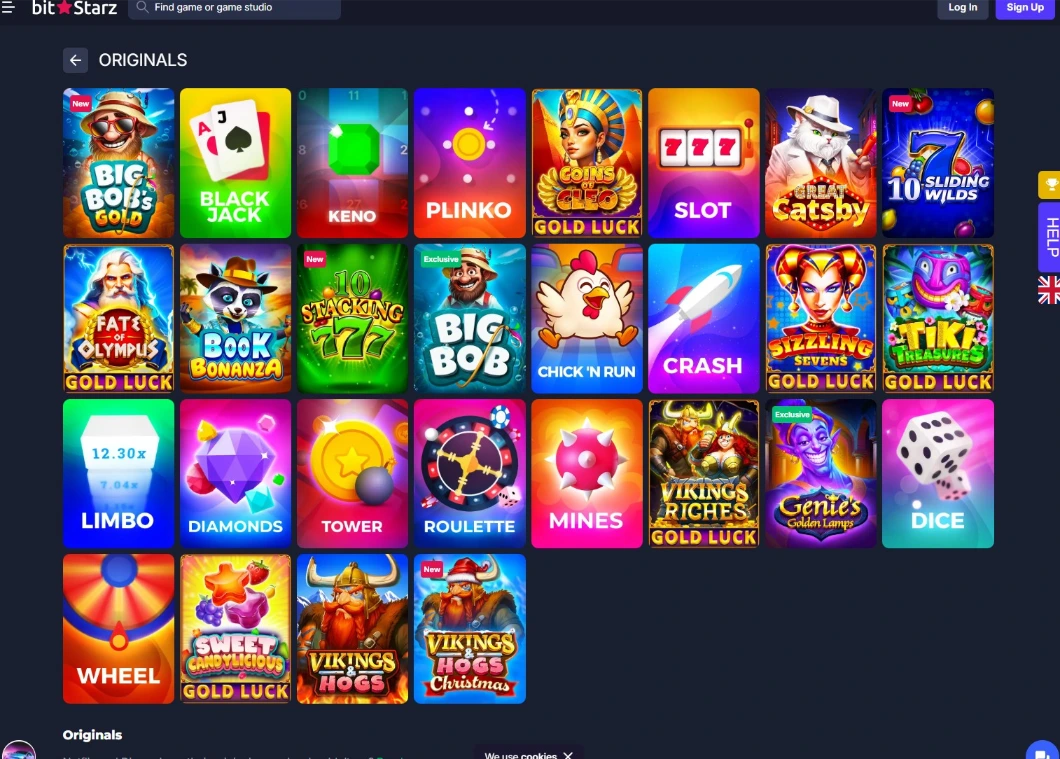 BitStarz Originals Provably Fair Games