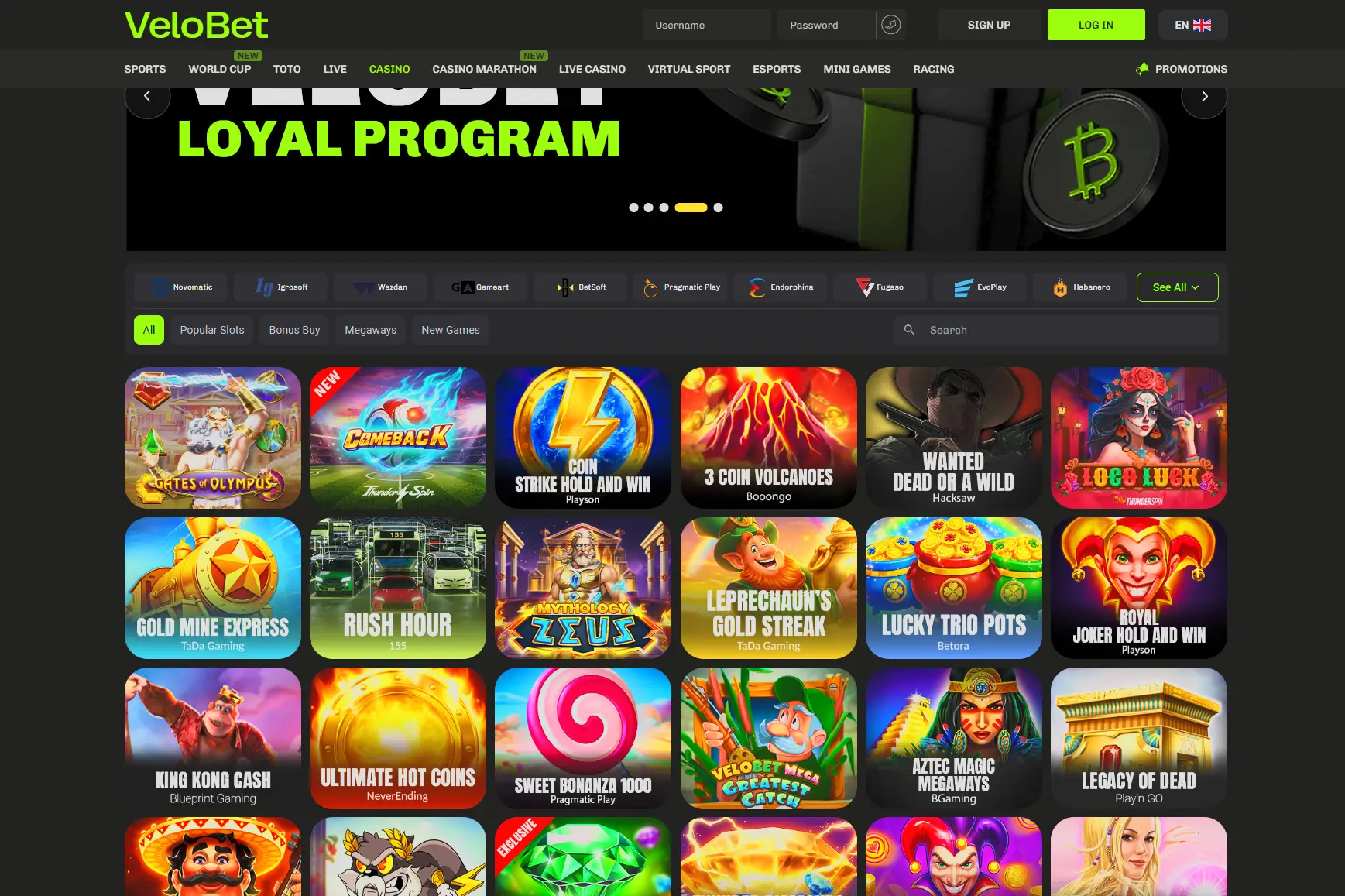 Velobet Casino Australia